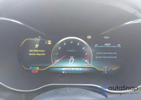 2020 Mercedes-Benz Amg C 43 4Matic z USA, uszkodzony, nr VIN W1KWF6EB7LR595358